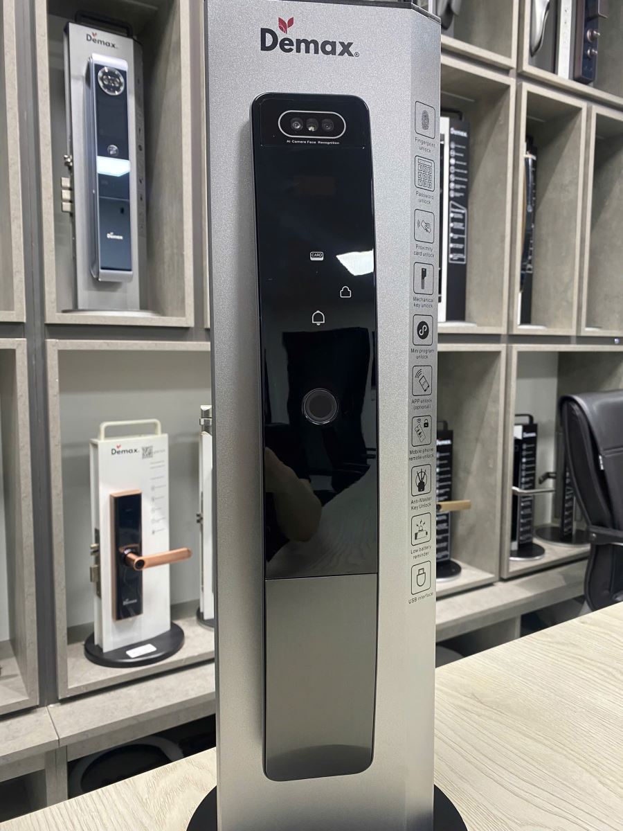 Khóa Face ID Demax EL910 GS Remote chính hãng Khóa Face ID Demax EL910 GS Remote chính hãng
