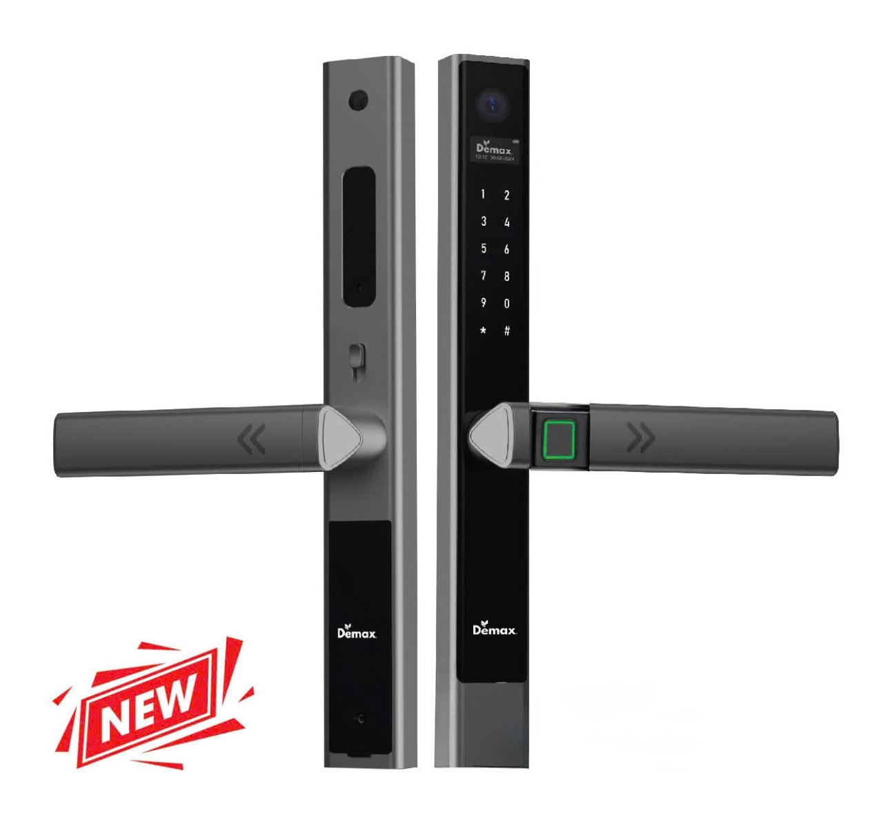 Khóa cửa nhôm Demax EL689 GS Camera App wifi