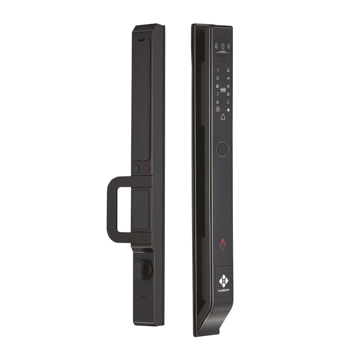 Khóa cửa nhôm Hubert HB CN78F Black Face ID, App wifi