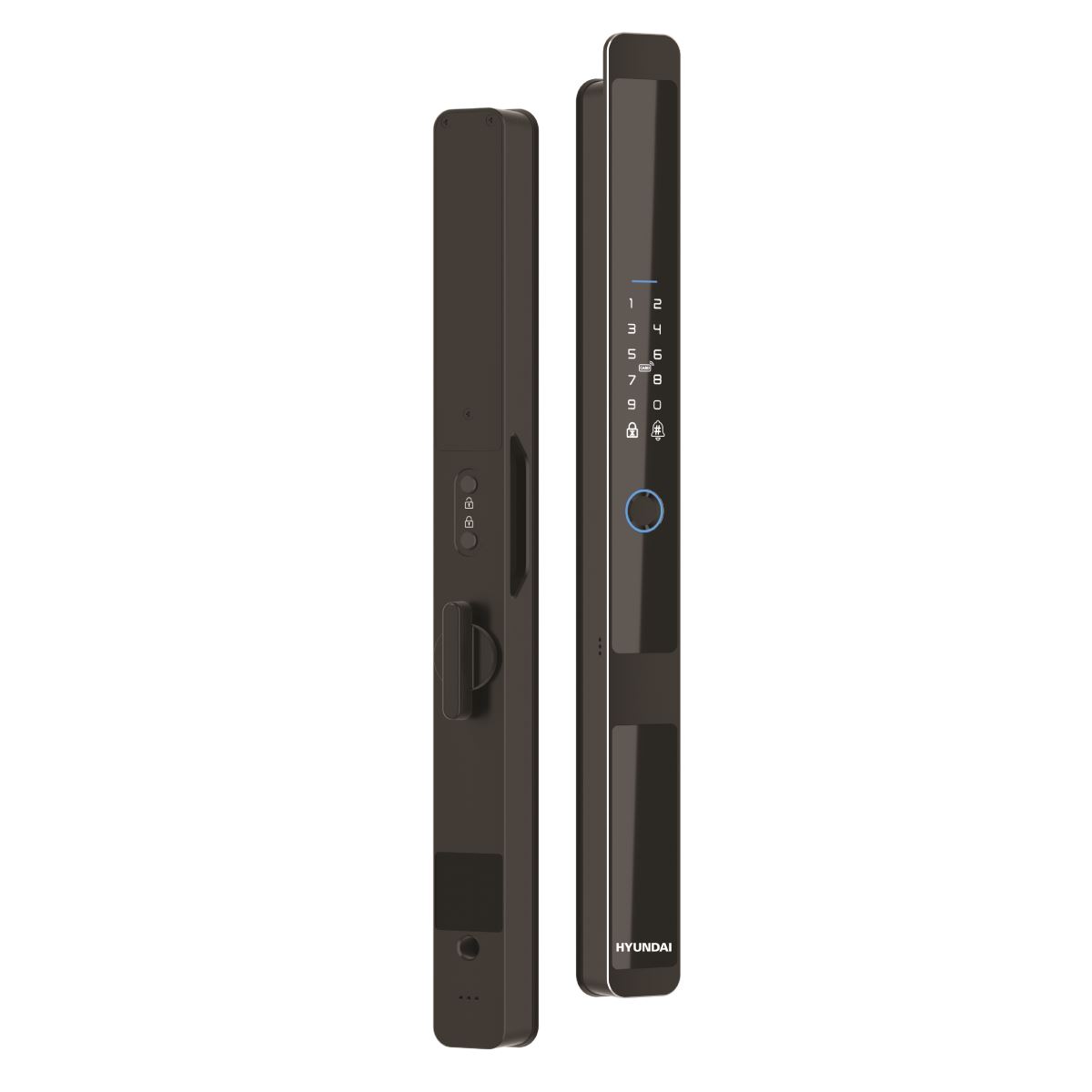 Khóa cửa nhôm Hyundai HY-SLS005 Black App wifi