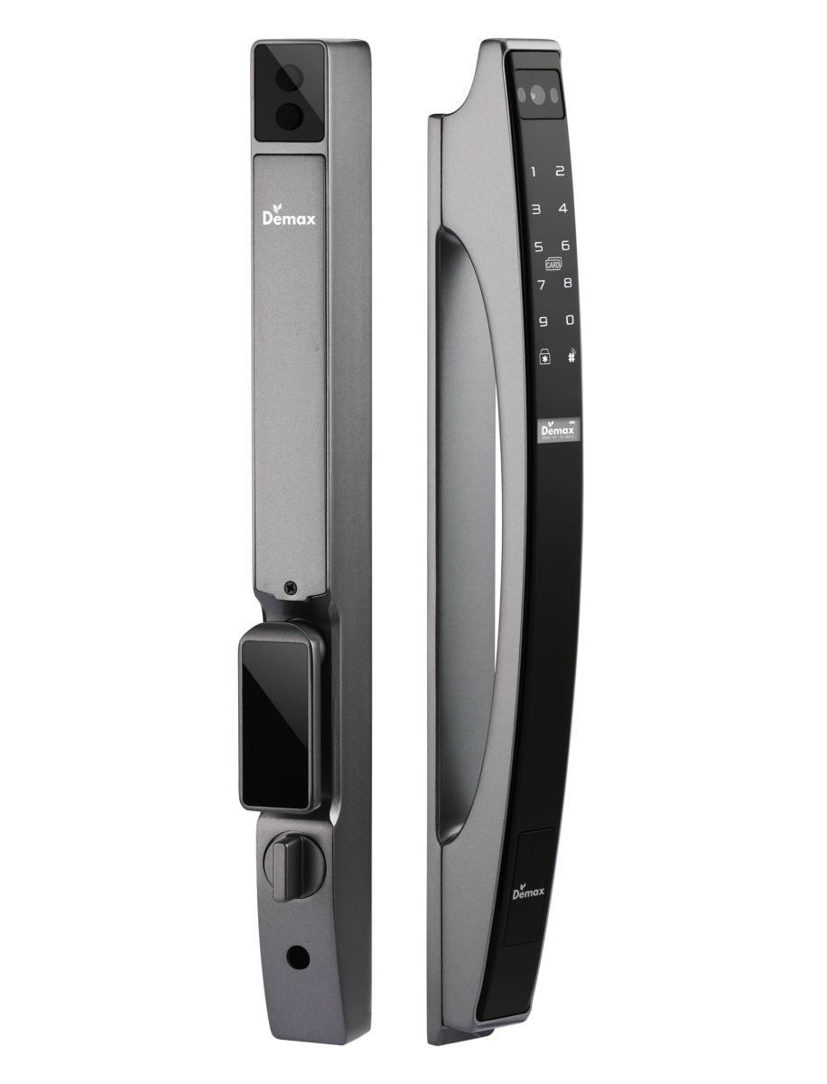 Khóa cửa nhôm Demax EL902 AG Remote Face ID, App wifi