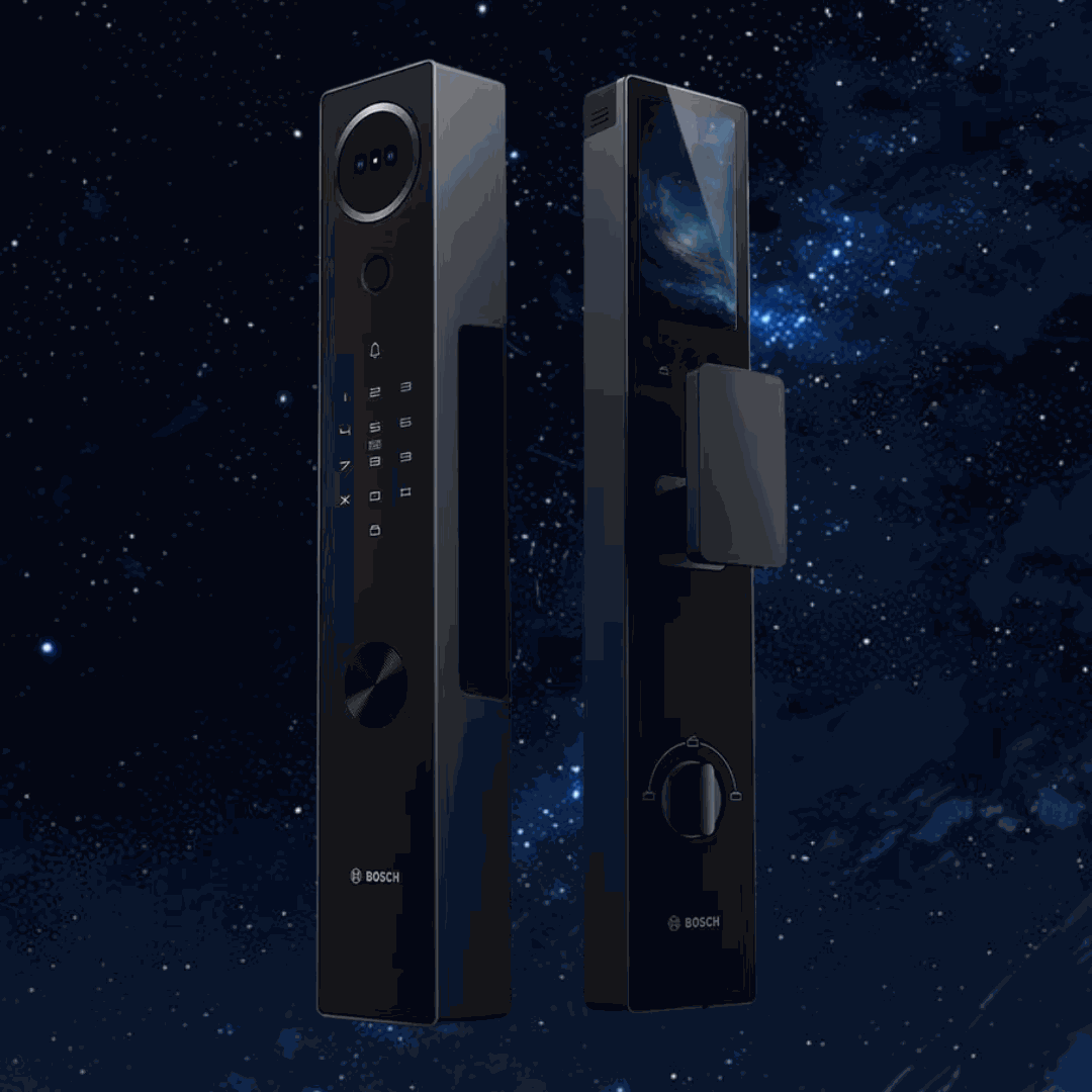Khóa Face ID Bosch FU30 Plus Black chính hãng Khóa Face ID Bosch FU30 Plus Black chính hãng