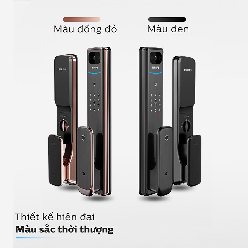 Khóa vân tay Philips Alpha V chính hãng Khóa vân tay Philips Alpha V chính hãng