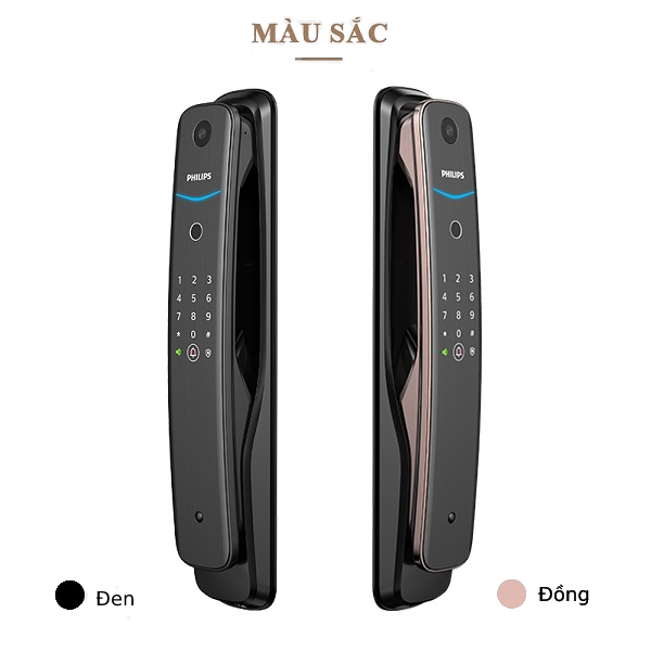 Khóa vân tay Philips DDL702-1HWS chính hãng Khóa vân tay Philips DDL702-1HWS chính hãng