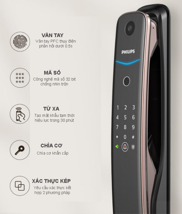 Hình ảnh thực tế Philips DDL702-1HWS Hình ảnh thực tế Philips DDL702-1HWS