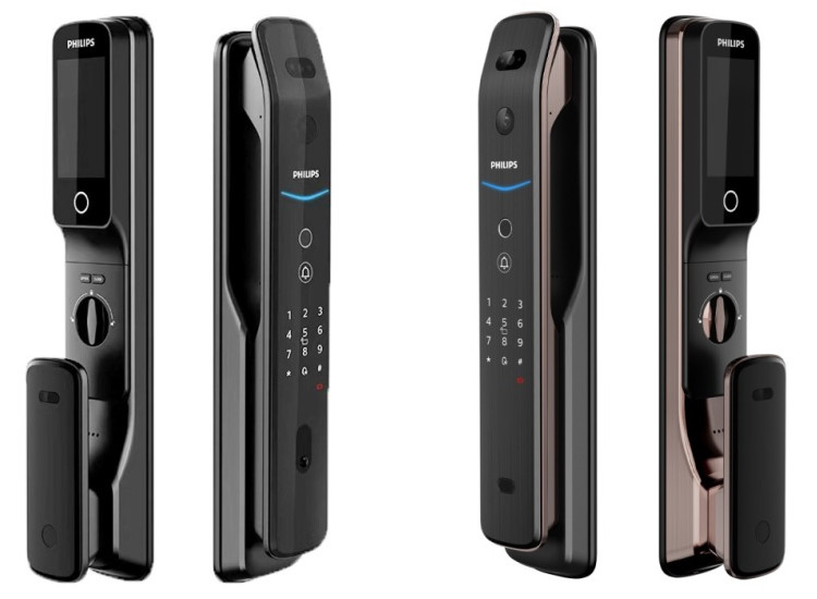 Chi tiết thiết kế Khóa Face ID Philips DDL709-7HWS Chi tiết thiết kế Khóa Face ID Philips DDL709-7HWS