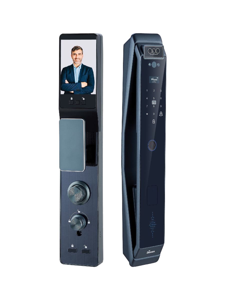 Khóa Face ID Demax EL966 CNC Grey App wifi