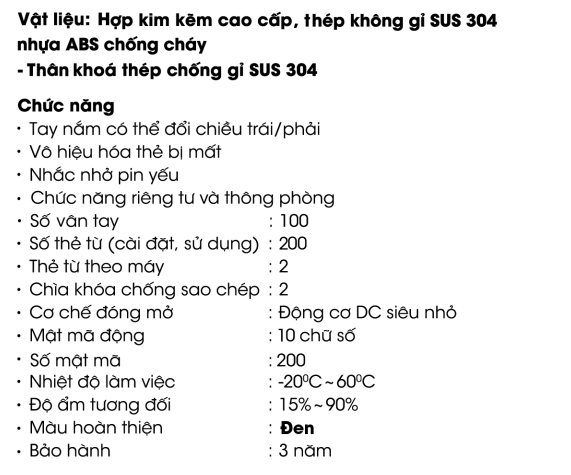 Khóa cửa nhôm Demax EL588 BL chính hãng Khóa cửa nhôm Demax EL588 BL chính hãng
