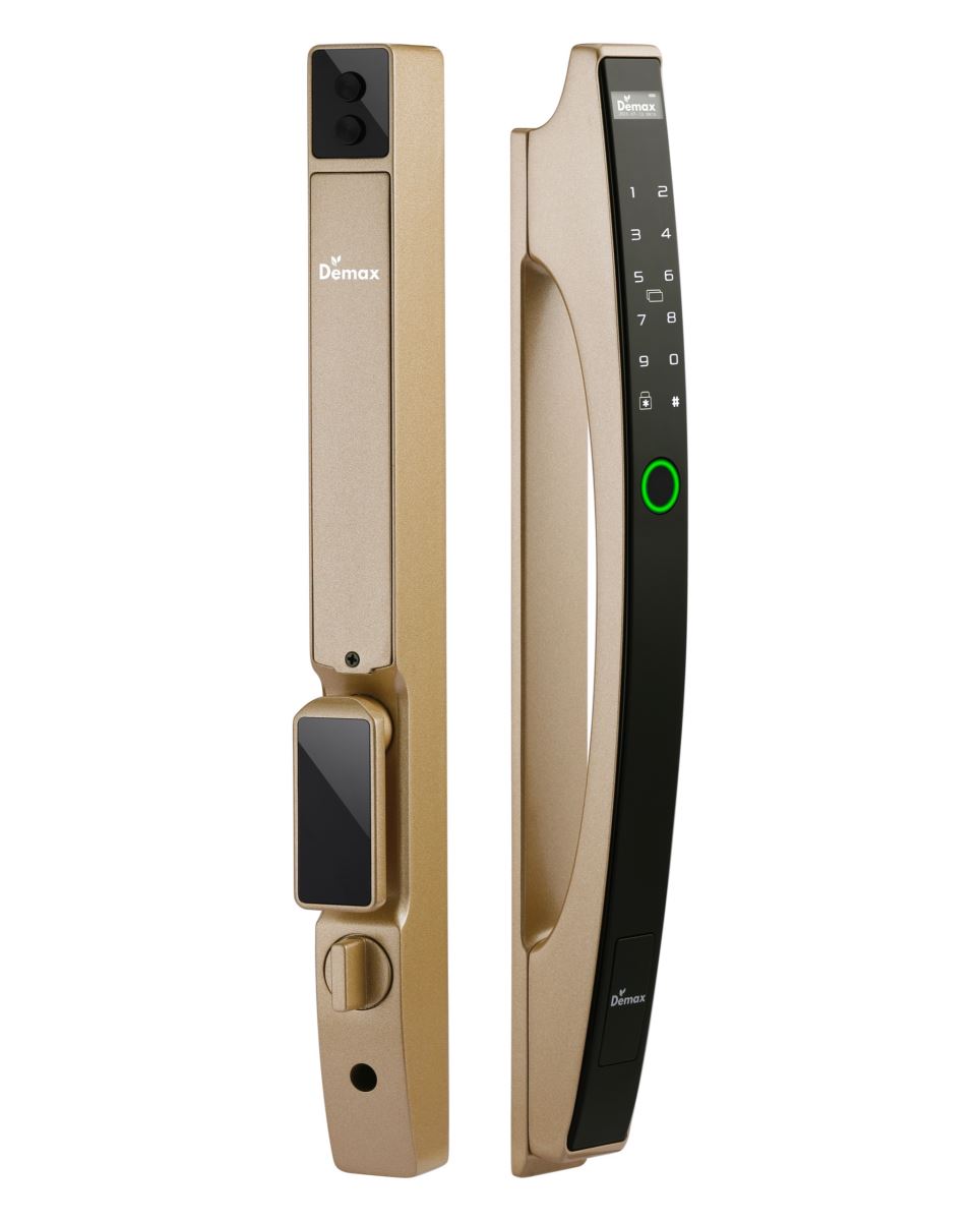 Khóa cửa nhôm Demax SL802 CG Wifi