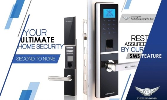 Khóa vân tay Dessmann G800FP chống nước