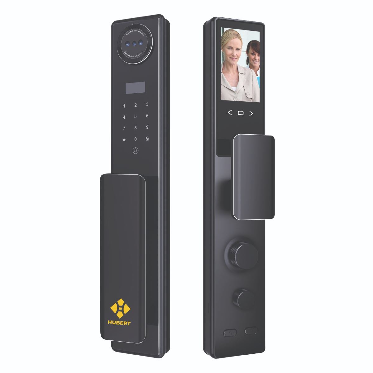 Khóa Face ID Hubert HB CG88 Rough Black kết nối app