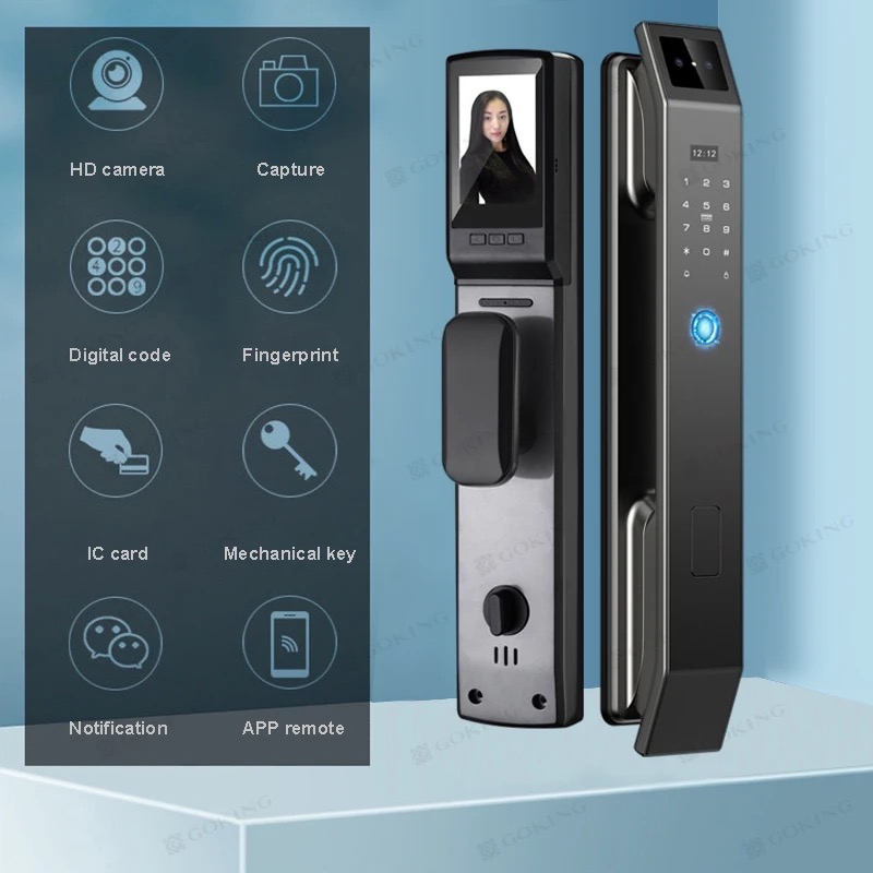 Chi tiết thiết kế Khóa Face ID Hubert HB CG25F Black Chi tiết thiết kế Khóa Face ID Hubert HB CG25F Black