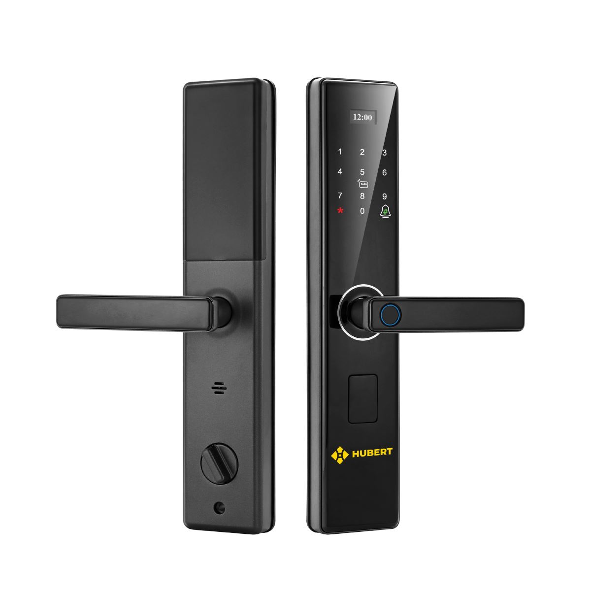 Khóa vân tay Hubert HB CG62 Nano Black kết nối app