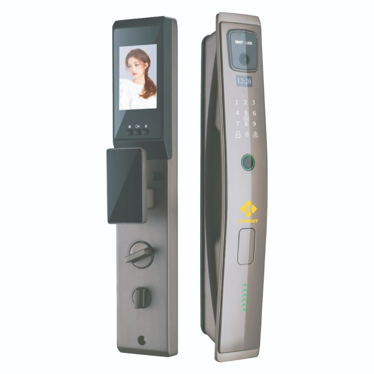 Khóa vân tay Hubert HB CG79 Nano App wifi, màn hình
