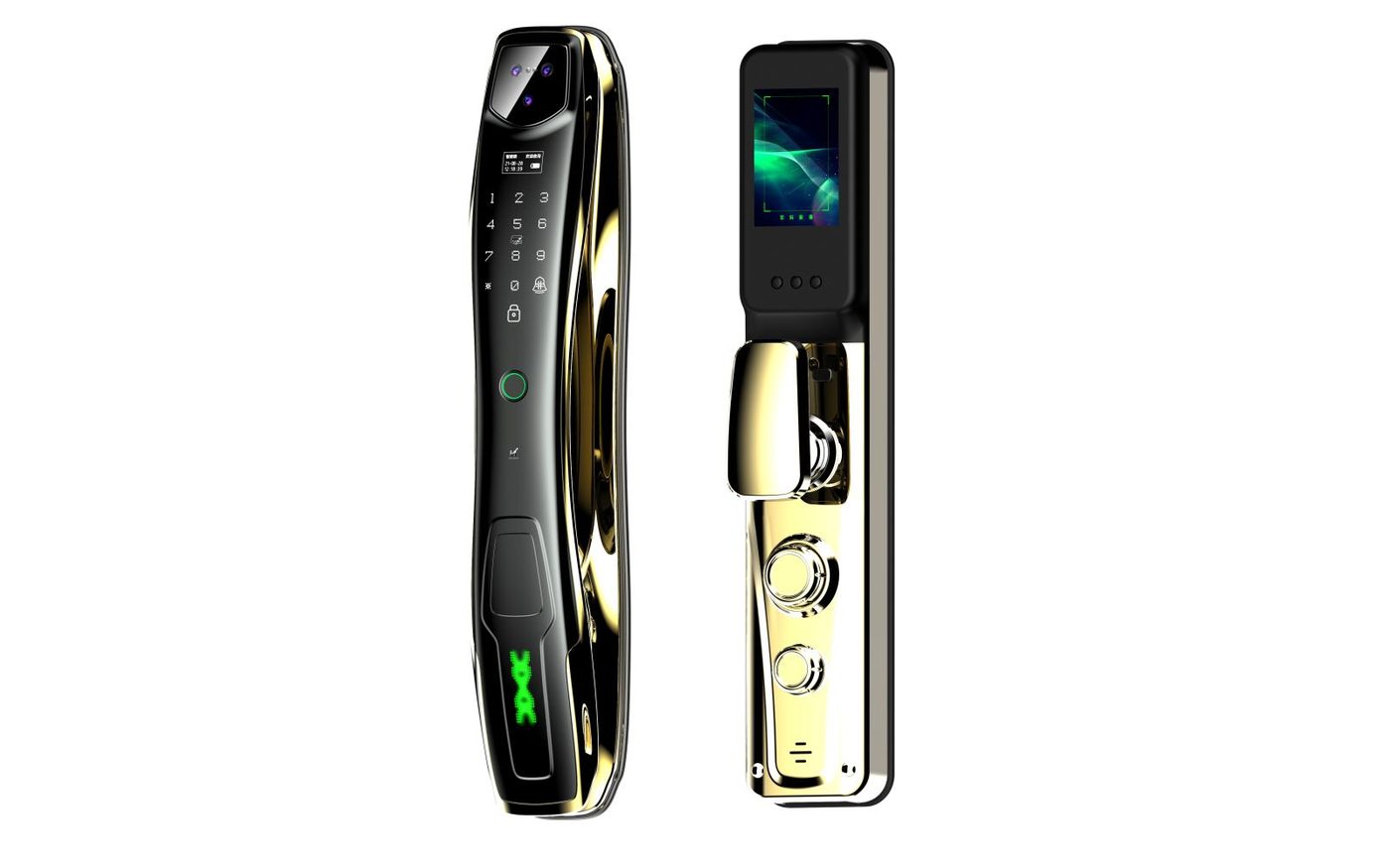 Khóa Face ID Hubert HB CG86 Gold App wifi