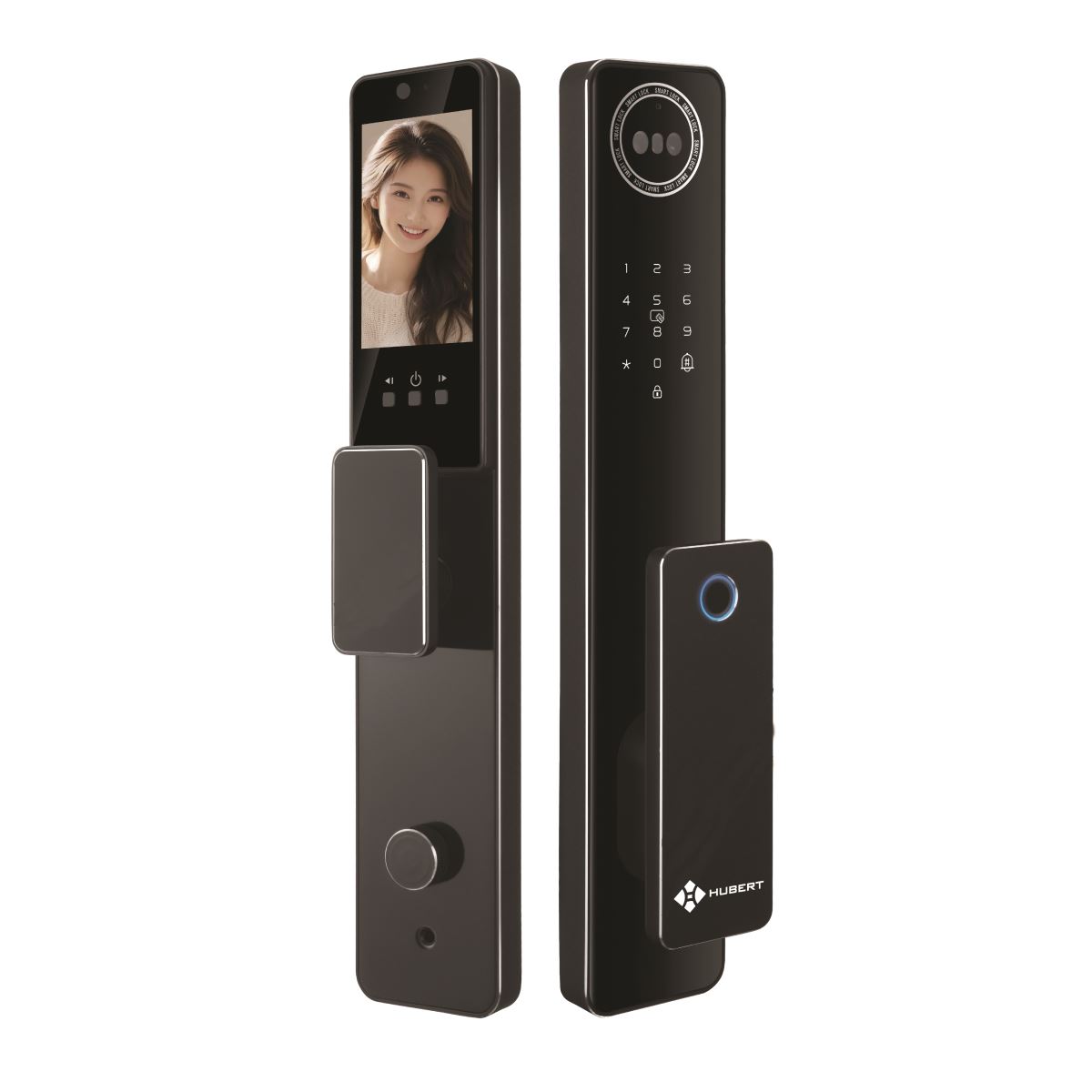 Khóa Face ID Hubert HB CG87VF Titan Black App wifi