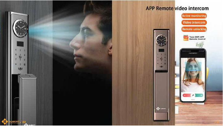 Khóa Face ID Hubert HB CG89VF chính hãng Khóa Face ID Hubert HB CG89VF chính hãng