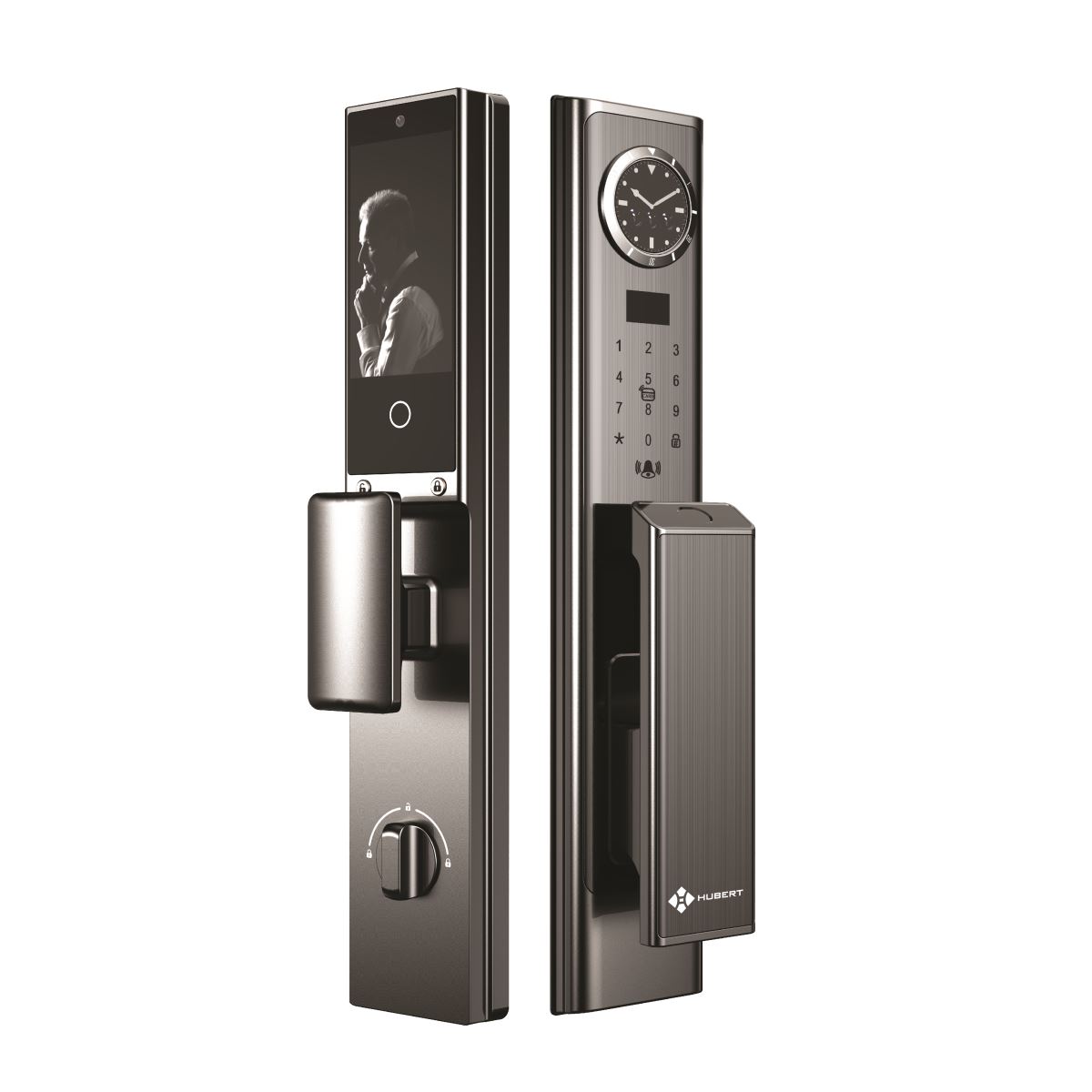 Khóa Face ID Hubert HB CG89VF Gray App wifi