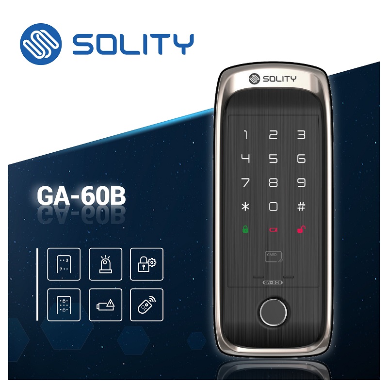 Khóa vân tay Solity GA-60B kết nối app
