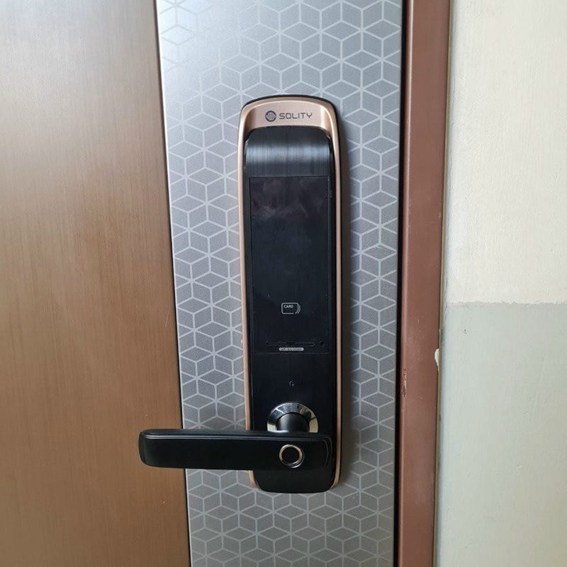 Khóa vân tay Solity GM-6000BK chính hãng Khóa vân tay Solity GM-6000BK chính hãng