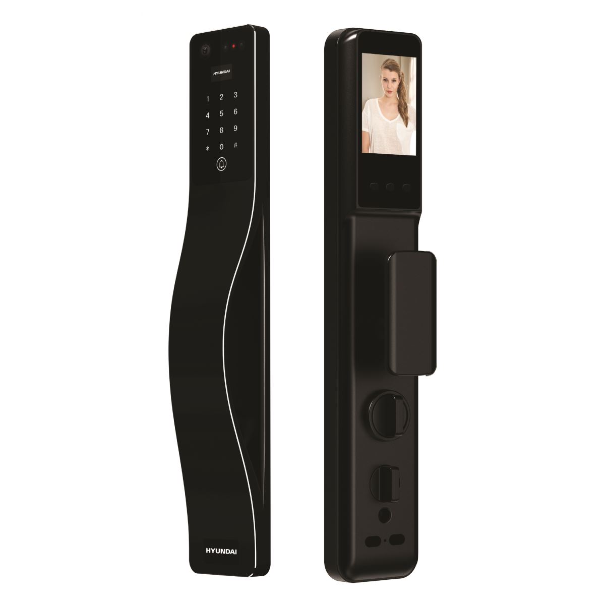Khóa Face ID Hyundai HY-SLA807F Black kết nối app