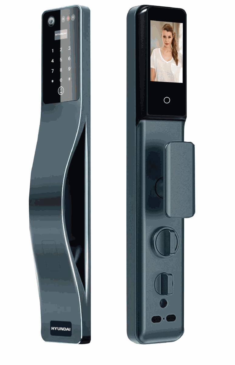 Khóa Face ID Hyundai HY-SLA807F Blue Gray App wifi
