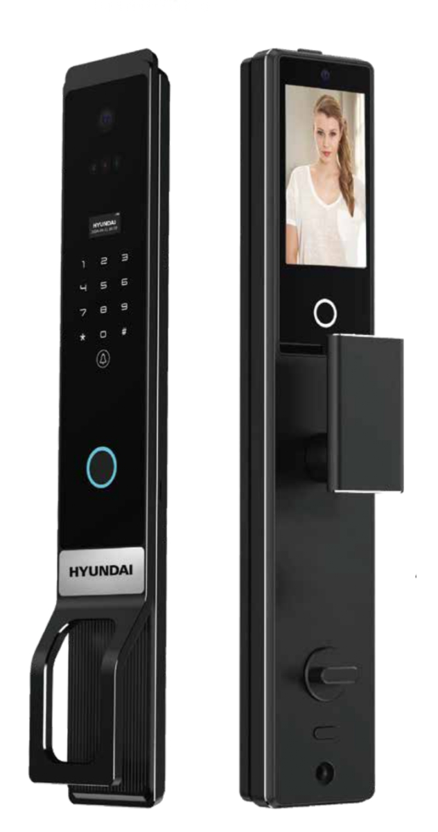 Khóa Face ID Hyundai HY-SLA913F Black kết nối app