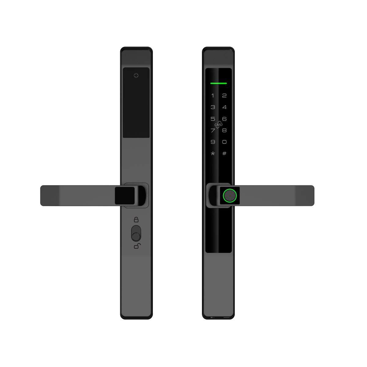 Khóa cửa nhôm Hubert HB CN39 Wifi