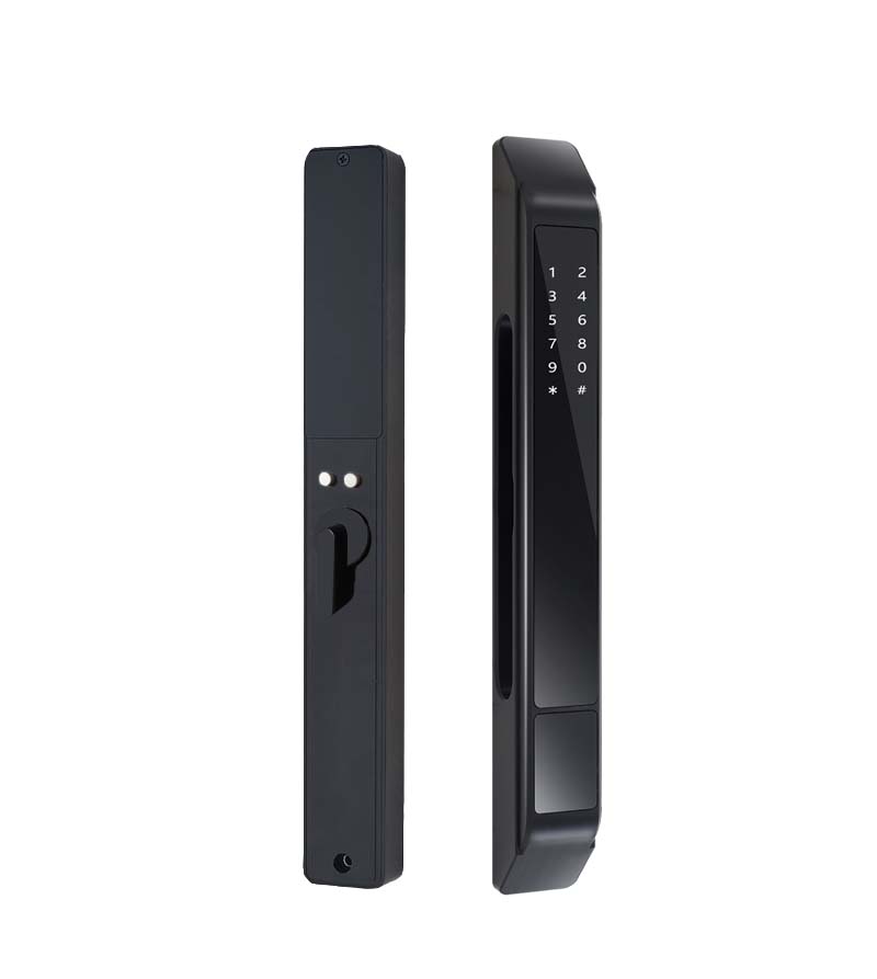Khóa cửa nhôm Hubert HB CN79 Black Bluetooth
