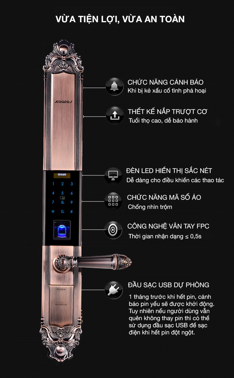 Hình ảnh thực tế Kaadas 6002 Hình ảnh thực tế Kaadas 6002