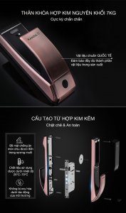 Khóa vân tay Kaadas K7 chính hãng Khóa vân tay Kaadas K7 chính hãng