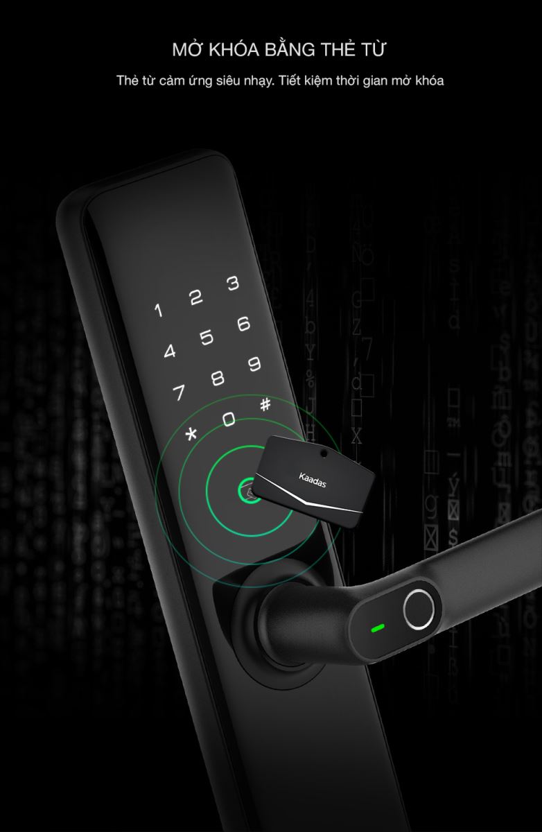 Khóa vân tay Kaadas S8 chính hãng – ảnh 6
