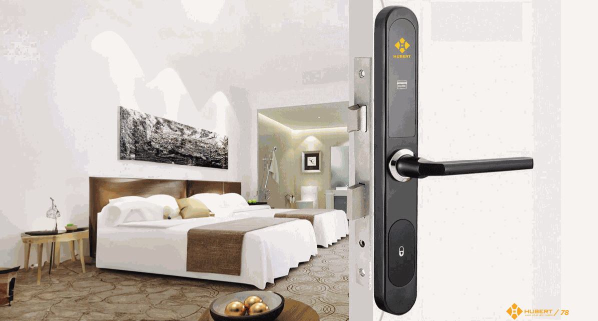 Khóa khách sạn Hubert HB KSCN79 Black chính hãng Khóa khách sạn Hubert HB KSCN79 Black chính hãng