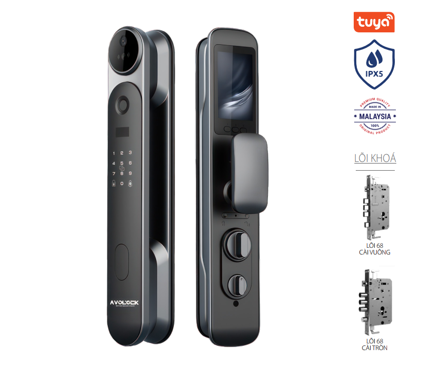 Khóa Face ID Avolock AL-79FRVT-B