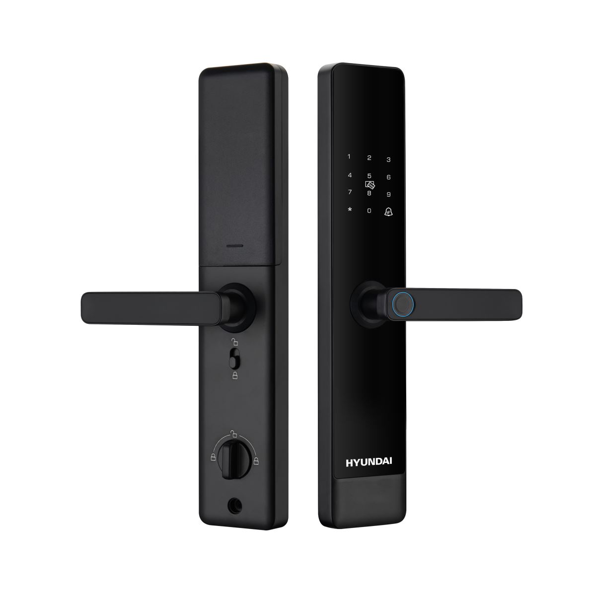 Khóa vân tay Hyundai HY-SL007 Black App wifi