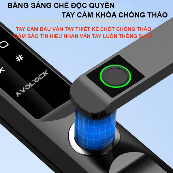 Khóa cửa nhôm Avolock AN-393-B chính hãng Khóa cửa nhôm Avolock AN-393-B chính hãng