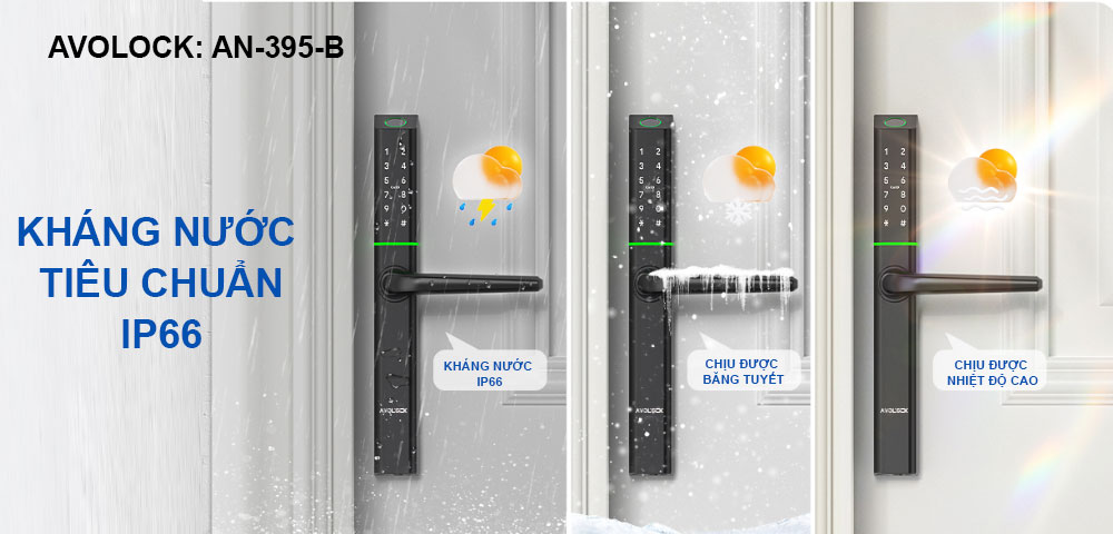 Khóa cửa nhôm Avolock AN-395-B chính hãng Khóa cửa nhôm Avolock AN-395-B chính hãng