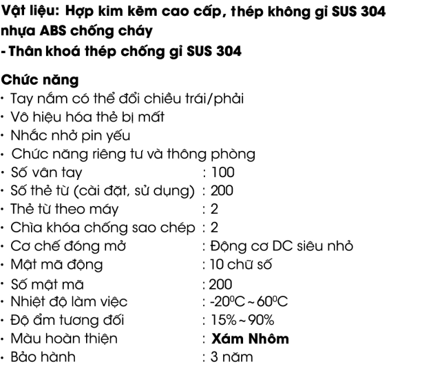 Khóa cửa nhôm Demax EL588 AG chính hãng Khóa cửa nhôm Demax EL588 AG chính hãng