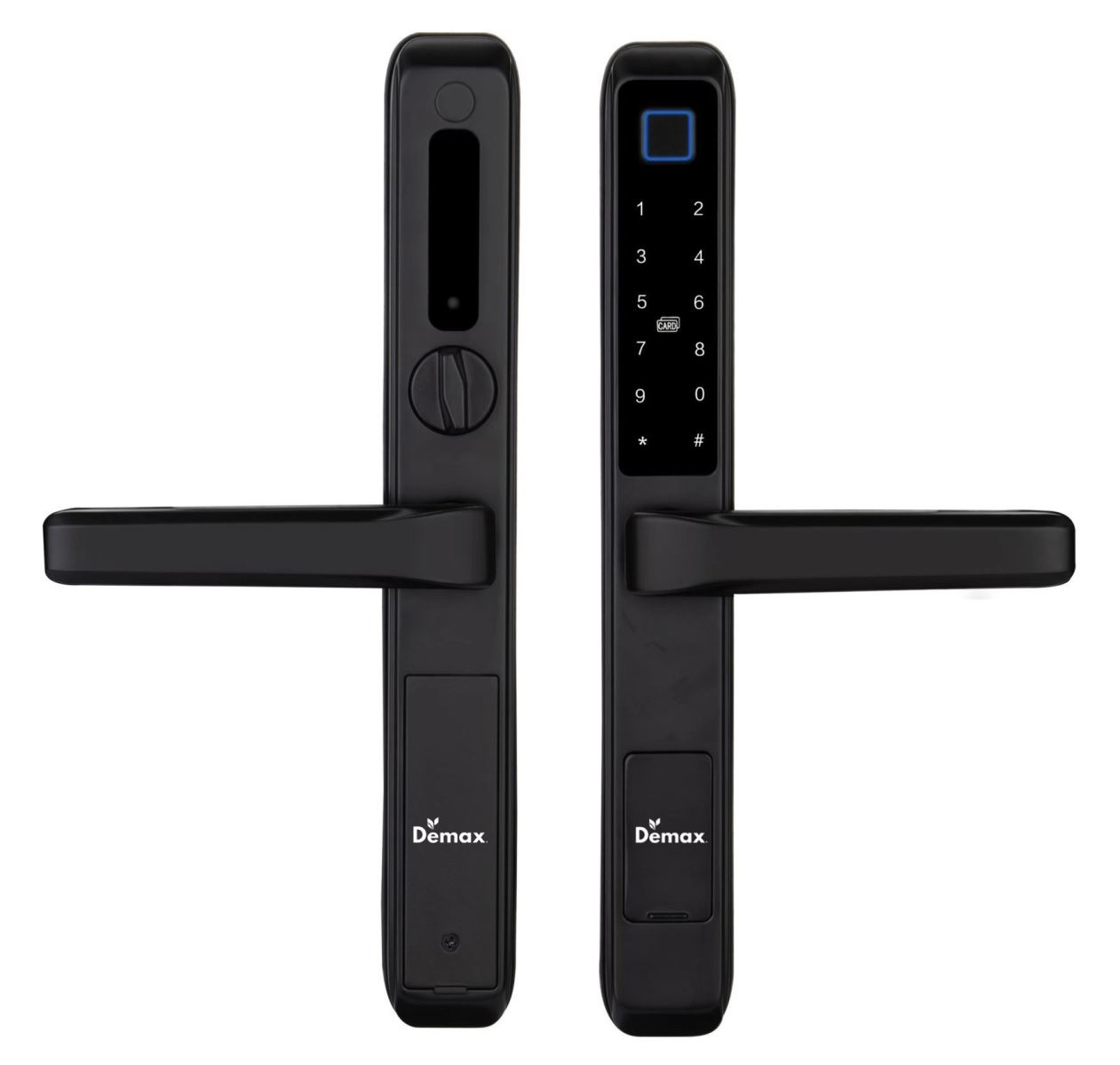 Khóa cửa nhôm Demax EL606 BL App wifi