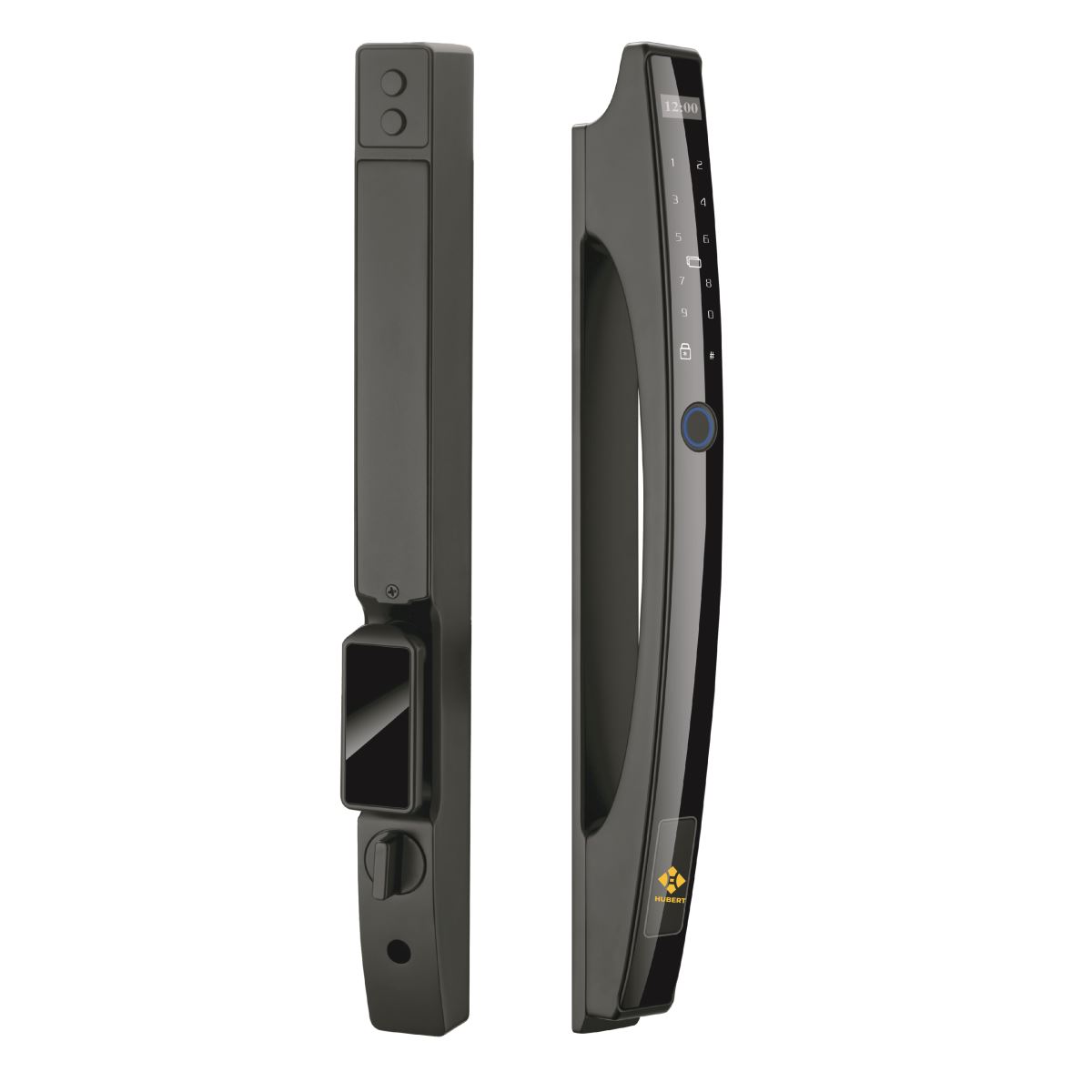 Khóa cửa nhôm Hubert HB CN86 Black App wifi