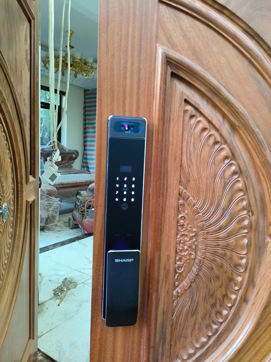 Khóa vân tay Sharp S5-FV chính hãng Khóa vân tay Sharp S5-FV chính hãng
