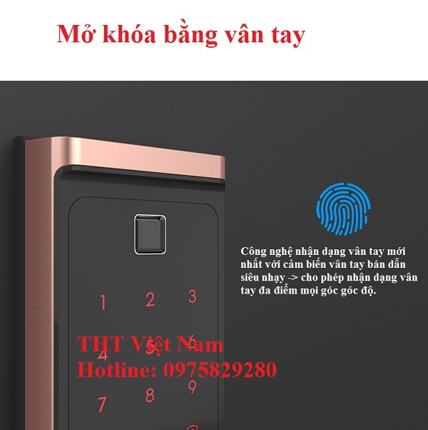 Khóa vân tay Samsung SHP-DR719 chính hãng Khóa vân tay Samsung SHP-DR719 chính hãng