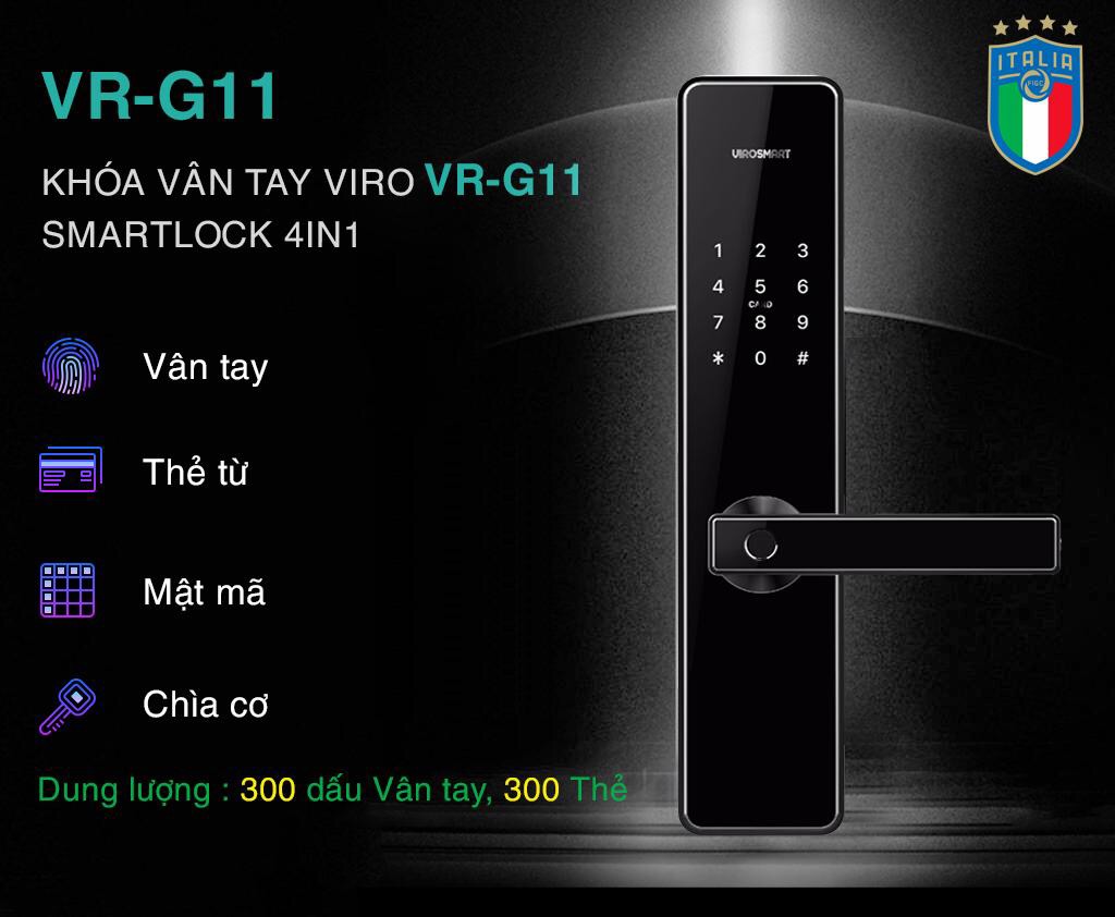 Khóa vân tay Viro VR-G11